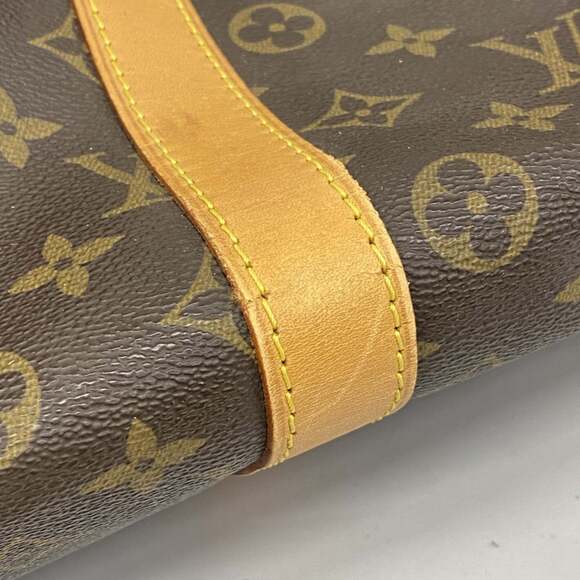 Louis Vuitton Monogram Keepall Bandouliere 55 Boston Bag M41414 Brown Men's a... - Picture 10 of 11